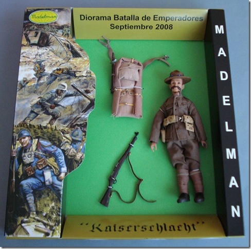 AMERICANOS (1)  I  GUERRA M. Escala 1/10 madelman custom