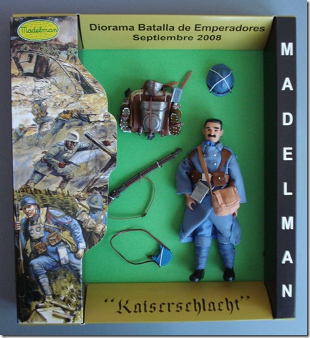 FRANCES I GUERRA MUNDIAL Escala  1/10 madelman custom