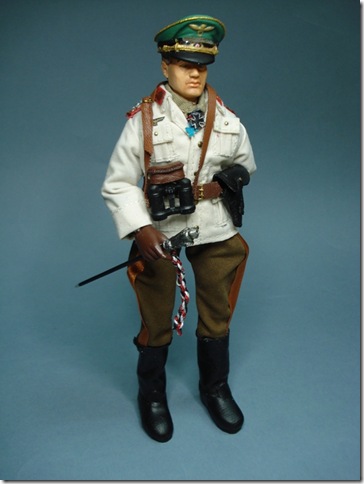 ERWIN ROMMEL (AFRIKAKORPS) Escala 1/10 madelman custom