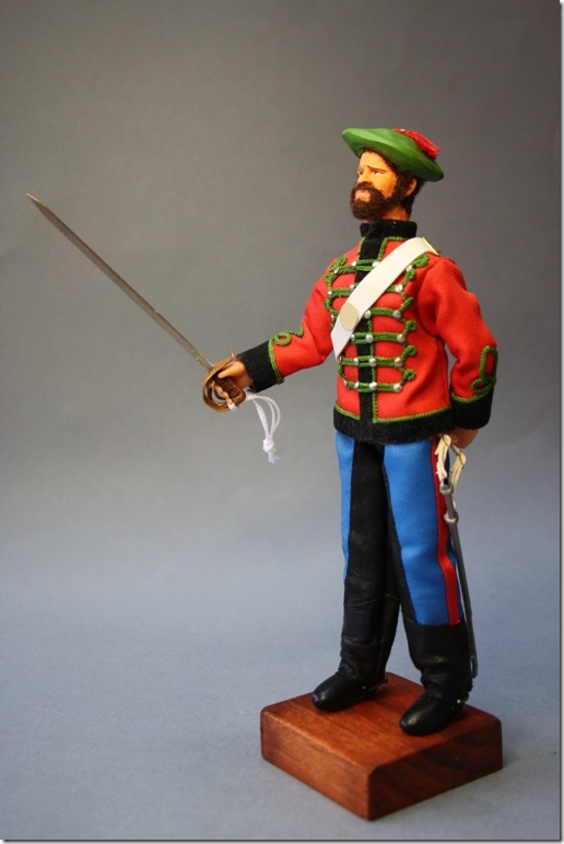 ORDENANZA DEL GENERAL 1846 (GUERRAS CARLISTAS) Figura articulada Escala 1/10 madelman custom