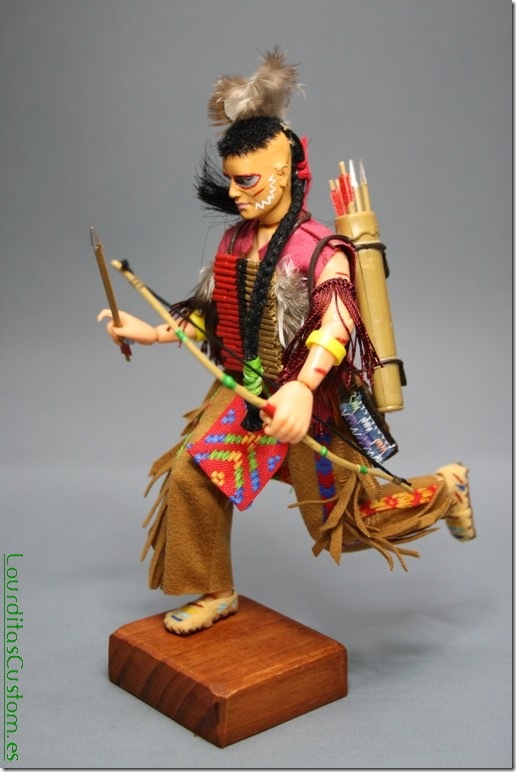 INDIO TASUNKA-WITKO Figura articulada Escala 1/10 madelman custom