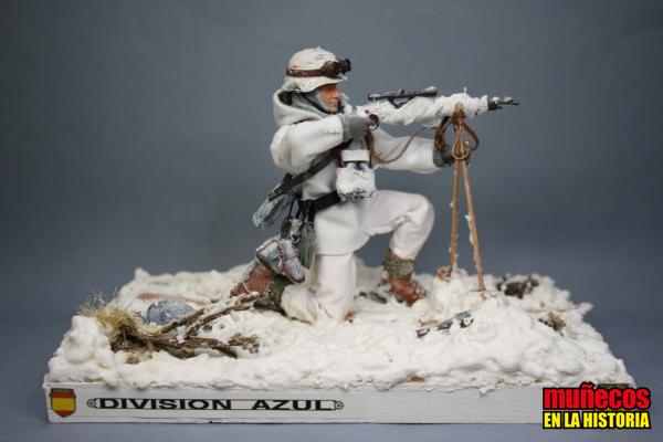 FRANCOTIRADOR DE LA DIVISION AZUL – Figura articulada Escala 1/10 madelman custom