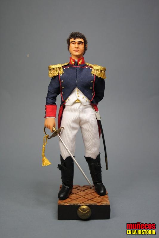 CAPITAN DE ARTILLERIA LUIS DAOIZ 1805 – Figura articulada Escala 1/10 madelman custom