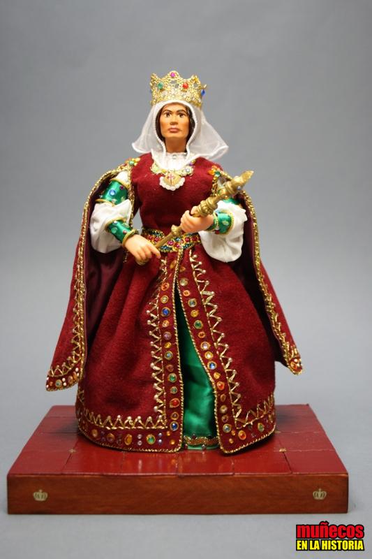 ISABEL I  LA CATÓLICA, REINA DE CASTILLA – Figura articulada Escala 1/10 madelman custom