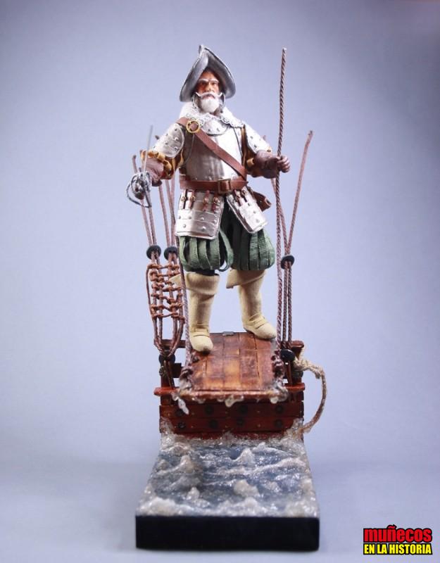 Juan Pablo de Carrión. Combate de Cagayán 1582 – Figura articulada Escala 1/10 madelman custom