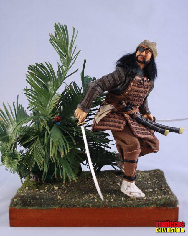 RōNIN, PIRATA JAPONES, COMBATES DE CAGAYÁN 1582 –  Figura articulada Escala 1/10 madelman custom