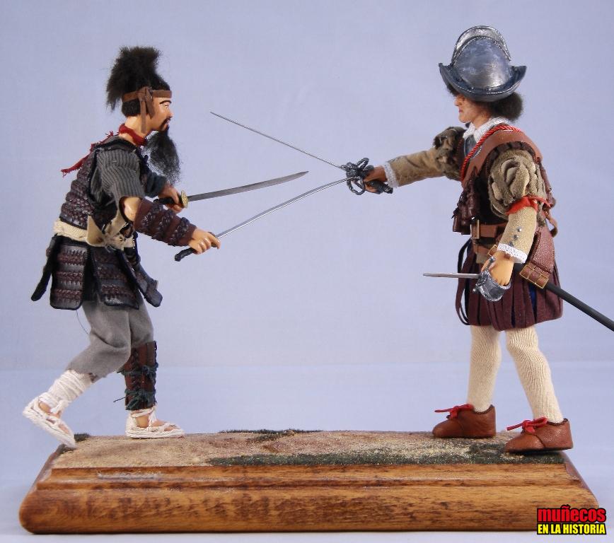 COMBATE DE CAGAYAN 1582 – Figura articulada Escala 1/10 madelman custom