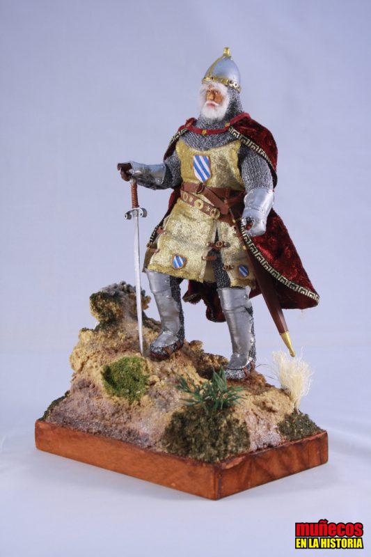 ROGER DE LAURIA,  1250-1305  – Figura articulada Escala 1/10 madelman custom