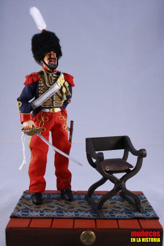 ESCUADRON DE ARTILLERIA DE LA GUARDIA REAL, GALA  1825 – Figuras articuladas Escala 1/10 madelman custom