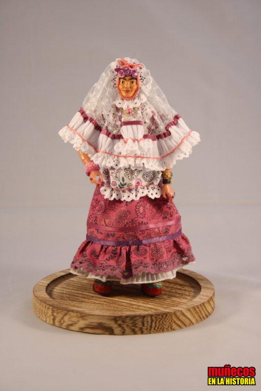 FRIDA KAHLO EN TRAJE DE TIJUANA – Figuras articuladas Escala 1/10 madelman custom