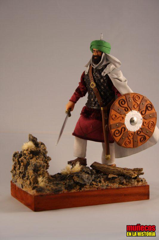 SOLDADO MUSULMAN DE LA RECONQUISTA – BATALLA DE COVADONGA – Figuras articuladas Escala 1/10 madelman custom