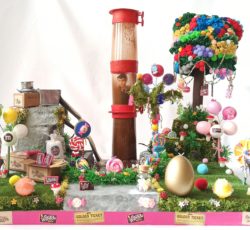DIORAMA «LA FABRICA DE CHOCOLATE » 1971 MADELMAN CUSTOM