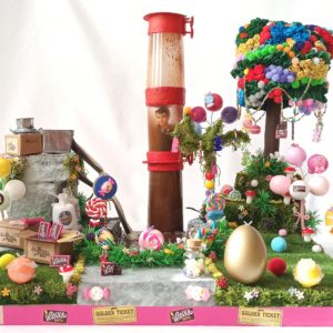 DIORAMA «LA FABRICA DE CHOCOLATE » 1971 MADELMAN CUSTOM