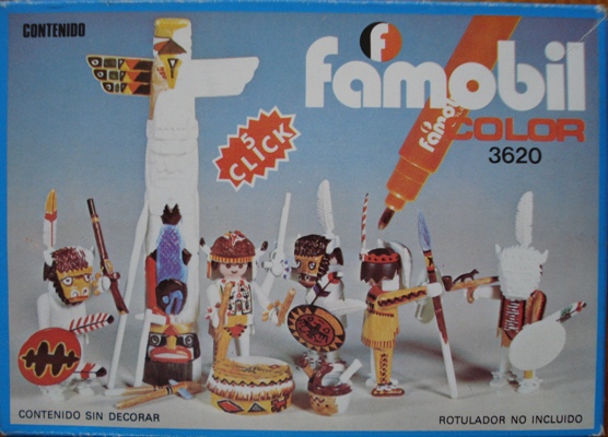 3620 GUERREROS INDIOS – FAMOBIL COLOR