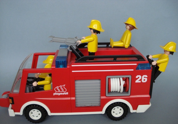 Playmobil 3880 - Camion de pompiers - playmobil